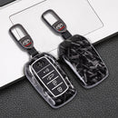 CKC-TOYOTA-B4-FCF,Forged Carbon Fibre Look TOYOTA Type B4 Car Key Case & Holder