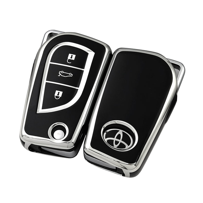 CKC-TOYOTA-C3, Toyota Type C3 Car Key TPU Case & Holder