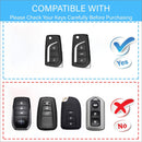 CKC-TOYOTA-C3-FCF,Forged Carbon Fibre Look TOYOTA Type C Car Key Case & Holder (Copy)