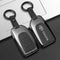 CKC-TOYOTA-F3-Z-GM,TOYOTA Zinc Alloy Key Cover with Keychain | Smart Key Fob Protector | Durable Anti-Scratch Metal Case