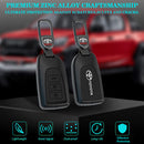 CKC-TOYOTA-F3-Z-GM,TOYOTA Zinc Alloy Key Cover with Keychain | Smart Key Fob Protector | Durable Anti-Scratch Metal Case