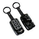 CKC-VW-A-FCF,Forged Carbon Fibre Look VW Type A Car Key Case & Holder