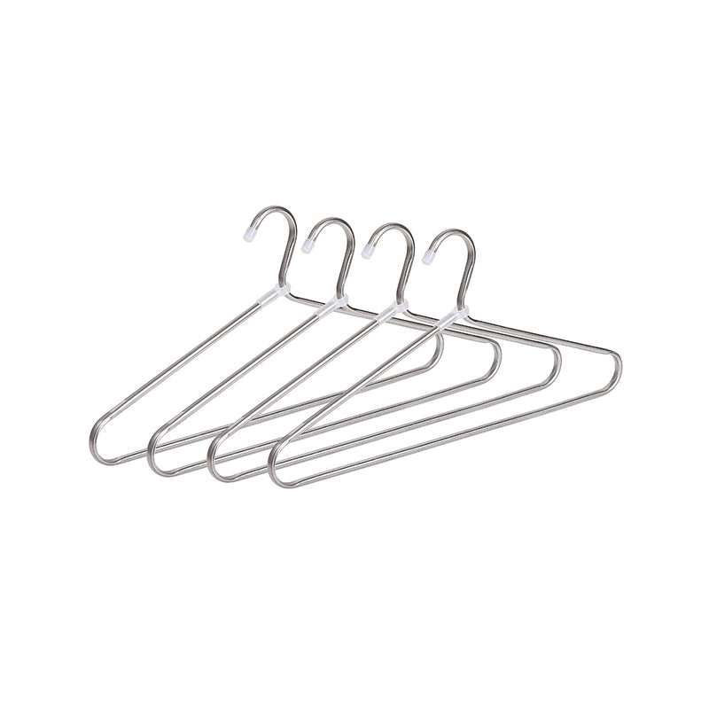 CLH-803,10 PCS Heavy Duty Stainless Steel Clothes Hangers