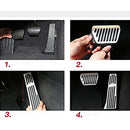 CPS-BM-X3-1523-2, Foot Brake Fuel Gas Pedal Cover For BMW F20，1 2 3 4 5 6 7 Series X3 X4 X5 X6 AT