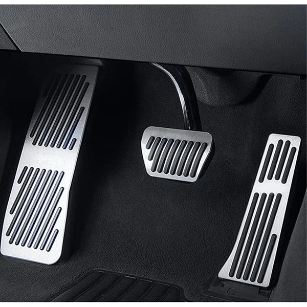 CPS-BM-X3-1523-2, Foot Brake Fuel Gas Pedal Cover For BMW F20，1 2 3 4 5 6 7 Series X3 X4 X5 X6 AT