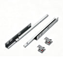 DP2336-400-1D, Push Open Undermount Drawer Runner, 7/8 Extension,Concealed Slides With 1D handle,400mm