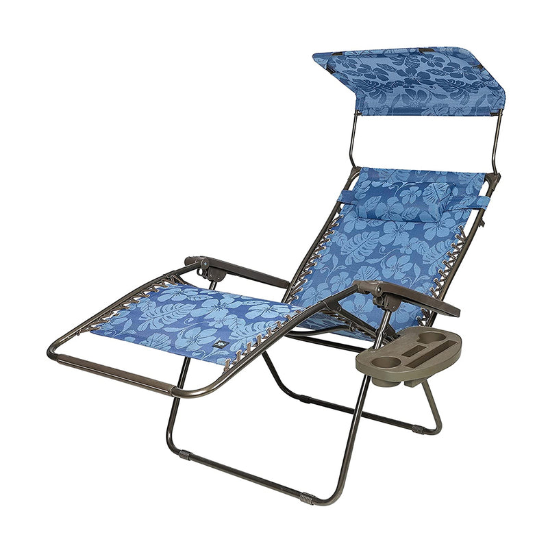 FC-006,  Zero Gravity Folding Chairs with Canopy and Side Tray