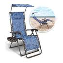 FC-006,  Zero Gravity Folding Chairs with Canopy and Side Tray