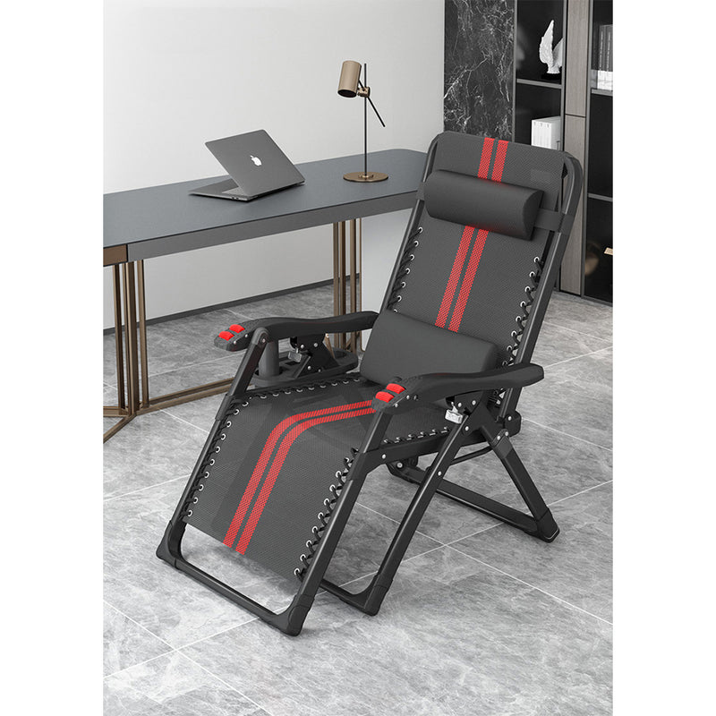 FC-007,  Heavy Duty Folding Chair with Massage Roller & Side Tray