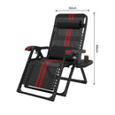 FC-007,  Heavy Duty Folding Chair with Massage Roller & Side Tray