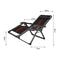 FC-007,  Heavy Duty Folding Chair with Massage Roller & Side Tray