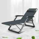 FC-008A-BK-BL, Multi-Purpose Folding Chair Bed