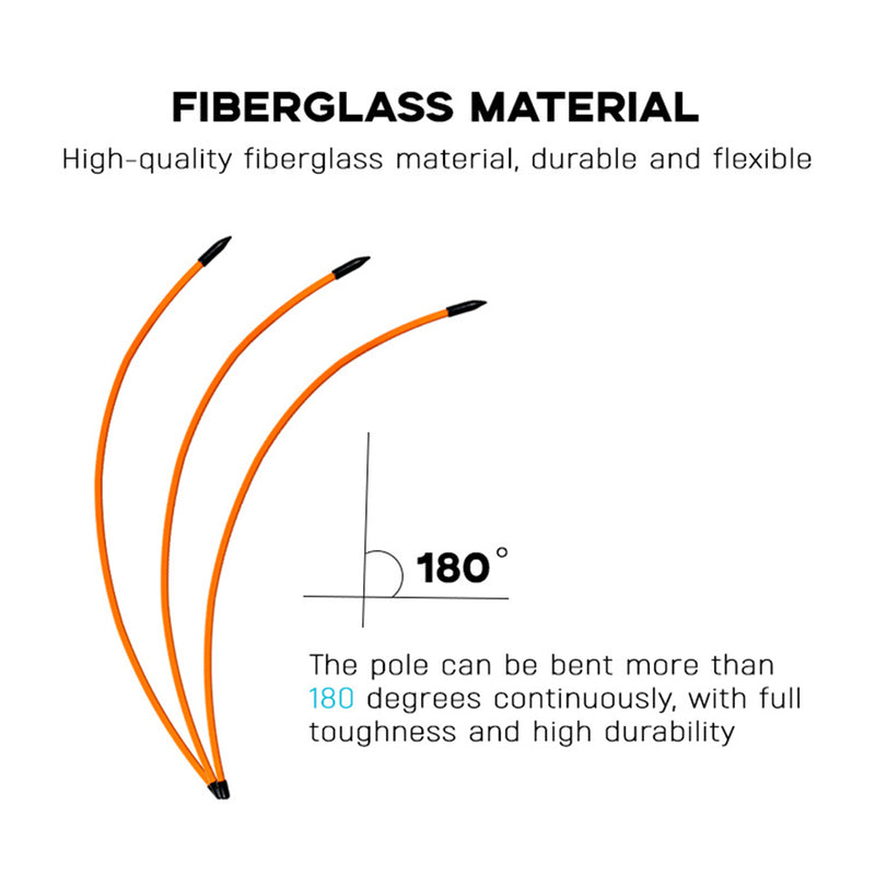 GAS-001, Fiberglass Aligment Sticks For Golf