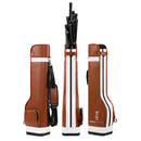 GCB-002,Men & Women Super Lightweight Portable Half Section Classic Golf Bag Can Carry 7 Clubs