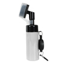 GCC-001, Golf Club Cleaner Brush with Retractable Zip-line Aluminum Carabiner and Squeeze Water Bottle, Holds 4 OZ of Water, Golf Accessories for Men & Woman, Golf Gifts for Men & Woman