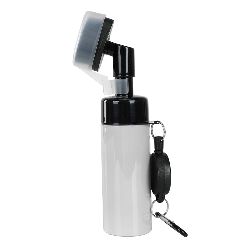 GCC-001, Golf Club Cleaner Brush with Retractable Zip-line Aluminum Carabiner and Squeeze Water Bottle, Holds 4 OZ of Water, Golf Accessories for Men & Woman, Golf Gifts for Men & Woman