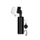 GCC-001, Golf Club Cleaner Brush with Retractable Zip-line Aluminum Carabiner and Squeeze Water Bottle, Holds 4 OZ of Water, Golf Accessories for Men & Woman, Golf Gifts for Men & Woman