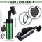GCC-001, Golf Club Cleaner Brush with Retractable Zip-line Aluminum Carabiner and Squeeze Water Bottle, Holds 4 OZ of Water, Golf Accessories for Men & Woman, Golf Gifts for Men & Woman
