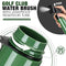 GCC-001, Golf Club Cleaner Brush with Retractable Zip-line Aluminum Carabiner and Squeeze Water Bottle, Holds 4 OZ of Water, Golf Accessories for Men & Woman, Golf Gifts for Men & Woman