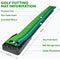 GPT-002, imix Golf Putting Green Mat–Practice Sport Game Indoor & Outdoor,Play at Home, Office, Backyard, Minigolf Training Accessories: Wrinkle Resistance Mat with Holes and Balls Return