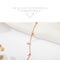 AB-GZ060,Stainless Steel Gold & Silver Anklet Bracelet– Dainty Flower & Zirconia Charm Foot Jewelry