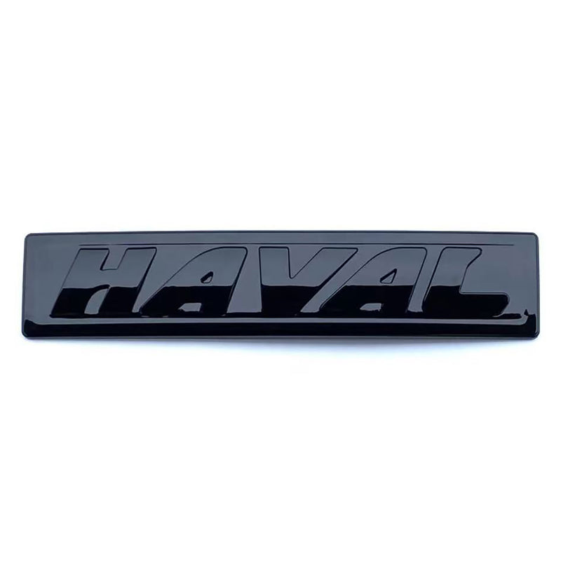 HAVAL-21-FB-RB, 2021 Edition Haval H6 Front & Rear Emblem Cover Set – Easy No-Drill Installation