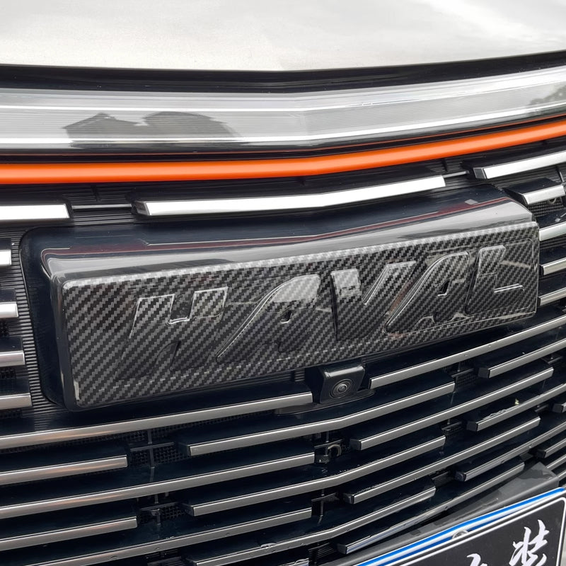 HAVAL-21-FB-RB, 2021 Edition Haval H6 Front & Rear Emblem Cover Set – Easy No-Drill Installation