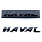 HAVAL-21-FB-RB, 2021 Edition Haval H6 Front & Rear Emblem Cover Set – Easy No-Drill Installation
