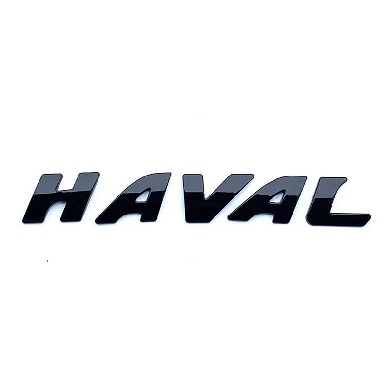 HAVAL-21-FB-RB, 2021 Edition Haval H6 Front & Rear Emblem Cover Set – Easy No-Drill Installation
