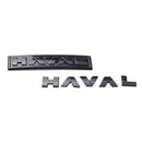 HAVAL-22-FB-RB, 2022+Edition Haval H6 Front & Rear Emblem Cover Set – Easy No-Drill Installation