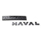 HAVAL-22-FB-RB, 2022+Edition Haval H6 Front & Rear Emblem Cover Set – Easy No-Drill Installation