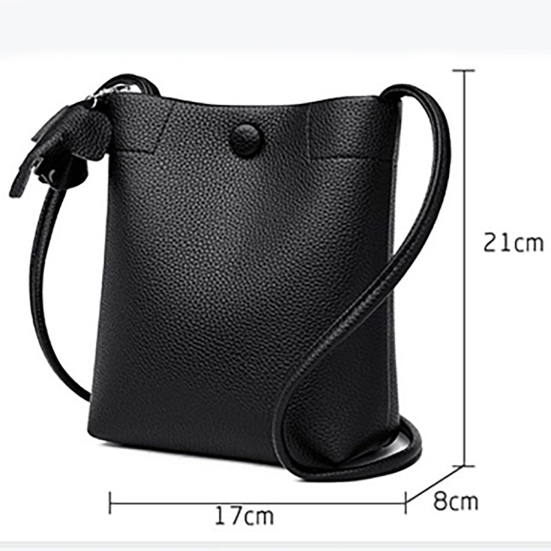 HB-6119, PU Leather Ladies XS Crossbody Bag