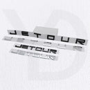 JETOUR-FB-RB, JETOUR Front & Rear Letter Sticker Emblem