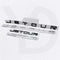 JETOUR-FB-RB, JETOUR Front & Rear Letter Sticker Emblem