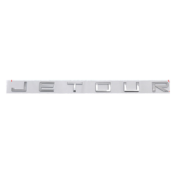 JETOUR-FB-RB, JETOUR Front & Rear Letter Sticker Emblem