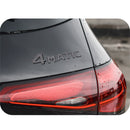 MBZ-4MATIC, High Quality ABS MERCEDES-BENZ  4 MATIC Letters Trunk Emblem Sticker