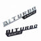 MBZ-BITURBO-4MATIC, 2 PCS High Quality ABS MERCEDES-BENZ  BITURBO-4MATIC Letters Fender Emblem Sticker