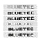 MBZ-BLEUTEC, High Quality ABS MERCEDES-BENZ BLUETEC Letters Trunk Emblem Sticker