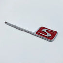 MBZ-FLAG, High Quality ABS MERCEDES-BENZ S 3D Flag Emblem Trunk Emblem Sticker