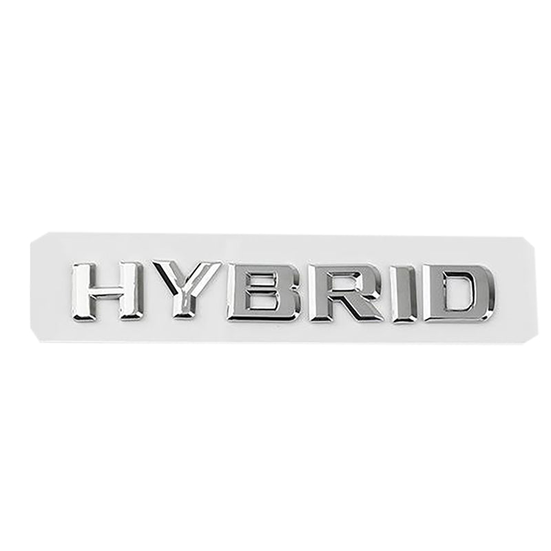 MBZ-HYBRID, High Quality ABS MERCEDES-BENZ  HYBRID Letters Trunk Emblem Sticker