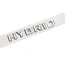 MBZ-HYBRID, High Quality ABS MERCEDES-BENZ  HYBRID Letters Trunk Emblem Sticker