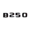 MBZ-B-CLASS-TRUNK LETTERS, High Quality ABS Mercedes-Benz B Class Trunk Letter Emblem Sticker