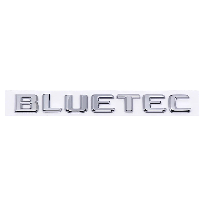 MBZ-BLEUTEC, High Quality ABS MERCEDES-BENZ BLUETEC Letters Trunk Emblem Sticker