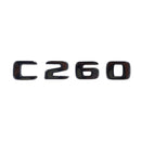 MBZ-C-CLASS-TRUNK LETTERS, High Quality ABS Mercedes-Benz C Class Trunk Letter Emblem Sticker