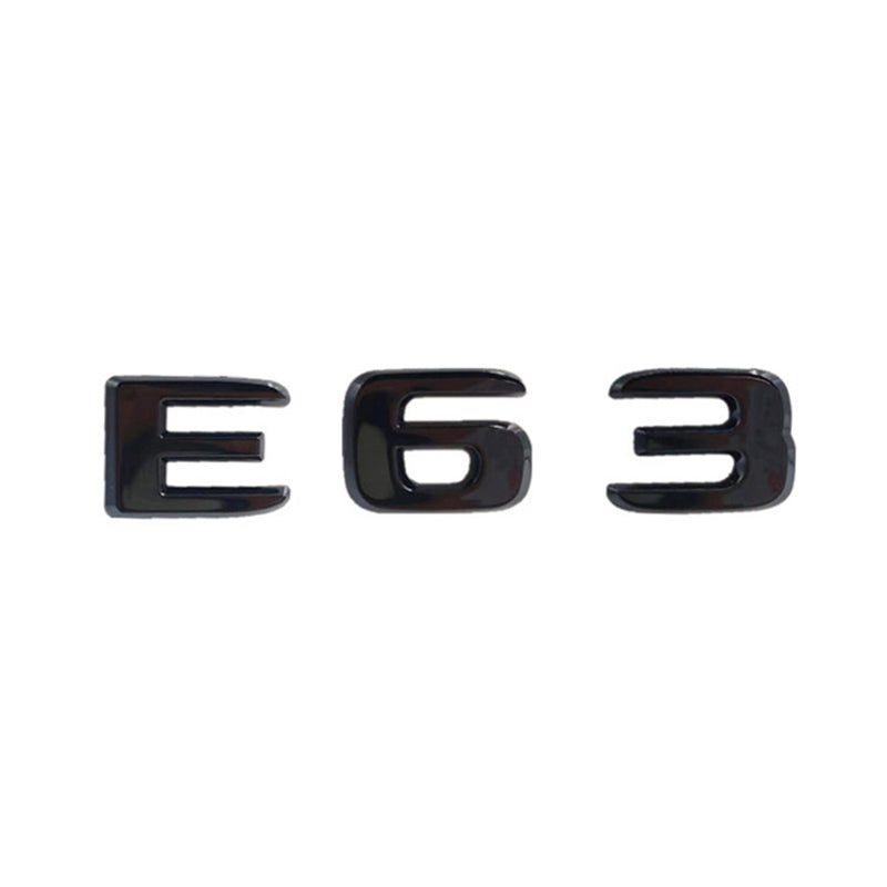 MBZ-E-CLASS-TRUNK LETTERS, High Quality ABS Mercedes-Benz E Class Trunk Letter Emblem Sticker