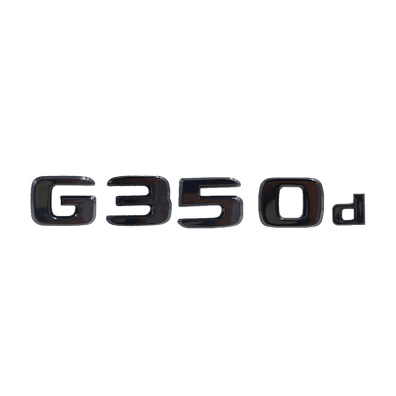 MBZ-G-CLASS-TRUNK LETTERS, High Quality ABS Mercedes-Benz G-CLASS Trunk Letter Emblem Sticker