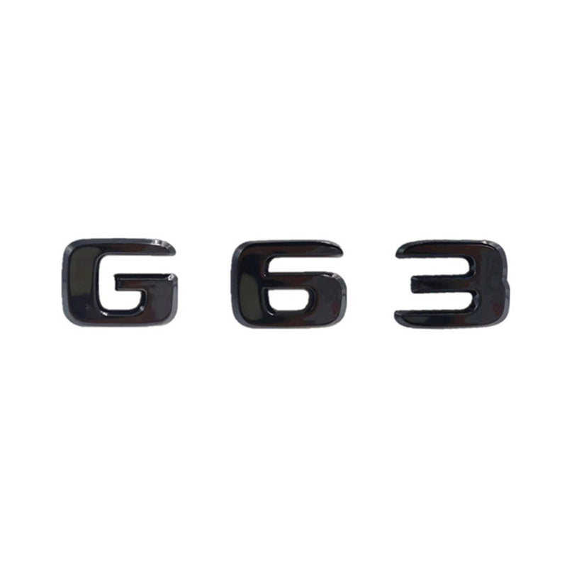 MBZ-G-CLASS-TRUNK LETTERS, High Quality ABS Mercedes-Benz G-CLASS Trunk Letter Emblem Sticker