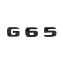 MBZ-G-CLASS-TRUNK LETTERS, High Quality ABS Mercedes-Benz G-CLASS Trunk Letter Emblem Sticker