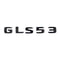 MBZ-GLS-TRUNK LETTERS, High Quality ABS Mercedes-Benz GLS Trunk Letter Emblem Sticker