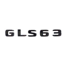 MBZ-GLS-TRUNK LETTERS, High Quality ABS Mercedes-Benz GLS Trunk Letter Emblem Sticker